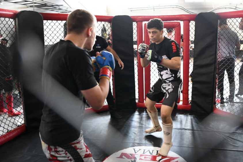 אימון MMA באקדמיית Ultimate