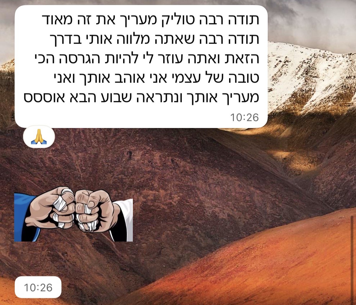 המלצה של מתאמן או הורה על אקדמיית Ultimate